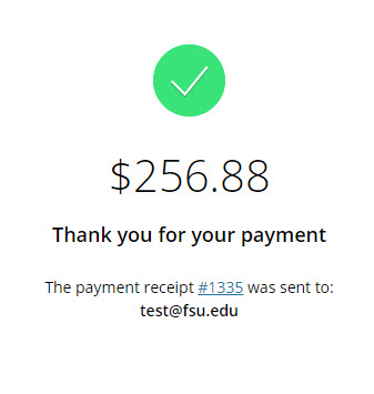 Success and receipt
