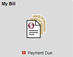 My Bill tile